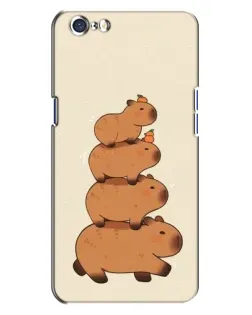 Чохол для OPPO A71 з картинкою «Вежа з капібар» Чохол для OPPO A71 з картинкою «Вежа з капібар»