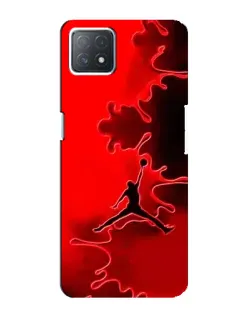 Чехол для OPPO A72 (5G) с картинкой «Jordan Red Smoke» Чехол для OPPO A72 (5G) с картинкой «Jordan Red Smoke»