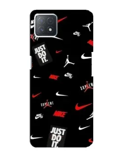 Чехол для OPPO A72 (5G) с картинкой «Nike Mix Pattern» Чехол для OPPO A72 (5G) с картинкой «Nike Mix Pattern»