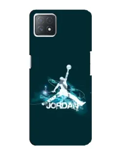 Чехол для OPPO A72 (5G) с картинкой «Jordan Blue Fire» Чехол для OPPO A72 (5G) с картинкой «Jordan Blue Fire»