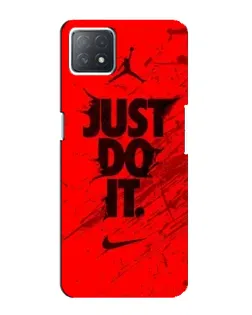 Чехол для OPPO A72 (5G) с картинкой «Nike Just Do It» Чехол для OPPO A72 (5G) с картинкой «Nike Just Do It»