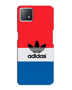 Чехол для OPPO A72 (5G) с картинкой «Ретро блоки Adidas»