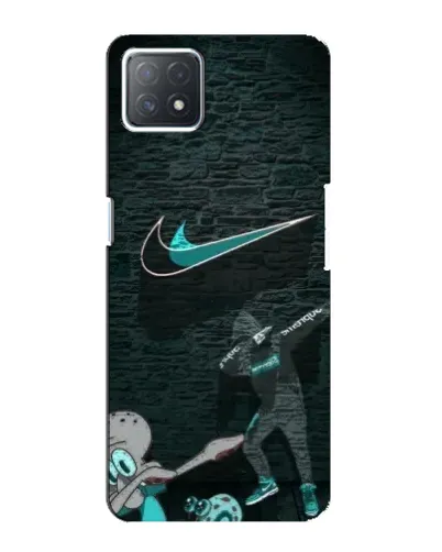 Чехол для OPPO A72 (5G) с картинкой «Спортивный арт Nike»