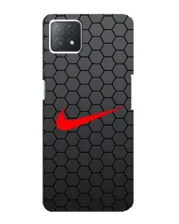 Чехол для OPPO A72 (5G) с картинкой «Nike — карбоновая сетка» Чехол для OPPO A72 (5G) с картинкой «Nike — карбоновая сетка»