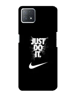 Чехол для OPPO A72 (5G) с картинкой «Текстовый принт Nike» Чехол для OPPO A72 (5G) с картинкой «Текстовый принт Nike»