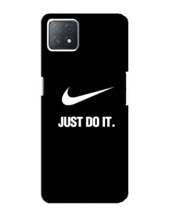 Чехол для OPPO A72 (5G) с картинкой «Классический принт Nike» Чехол для OPPO A72 (5G) с картинкой «Классический принт Nike»