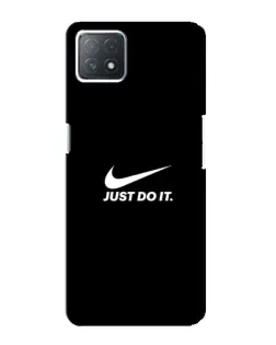 Чехол для OPPO A72 (5G) с картинкой «Минимализм от Nike» Чехол для OPPO A72 (5G) с картинкой «Минимализм от Nike»