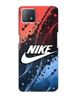 Чехол для OPPO A72 (5G) с картинкой «Градиентный принт Найк» Чехол для OPPO A72 (5G) с картинкой «Градиентный принт Найк»