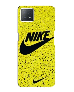 Чехол для OPPO A72 (5G) с картинкой «Желтый текстурный Nike» Чехол для OPPO A72 (5G) с картинкой «Желтый текстурный Nike»