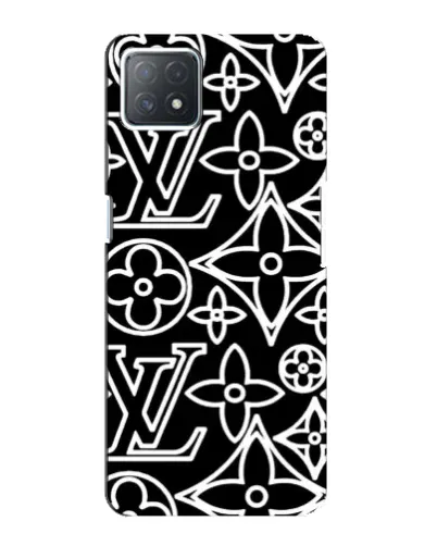 Чехол для OPPO A72 (5G) с картинкой «Черно-белый узор LV» Чехол для OPPO A72 (5G) с картинкой «Черно-белый узор LV»