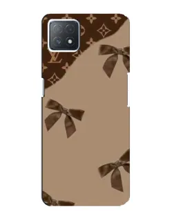Чехол для OPPO A72 (5G) с картинкой «LV — кофейный атлас»