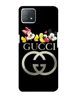 Чехол для OPPO A72 (5G) с картинкой «Gucci — герои Disney»