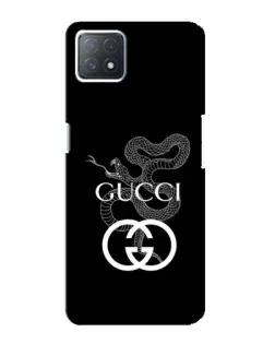 Чехол для OPPO A72 (5G) с картинкой «Gucci — серебряная змея»