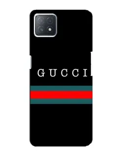Чехол для OPPO A72 (5G) с картинкой «Gucci — красный пояс»