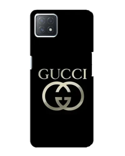 Чехол для OPPO A72 (5G) с картинкой «Gucci — золото на черном» Чехол для OPPO A72 (5G) с картинкой «Gucci — золото на черном»