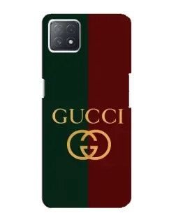 Чехол для OPPO A72 (5G) с картинкой «Gucci — темно-зеленый градиент»
