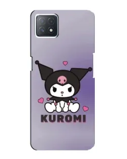 Чохол для OPPO A72 (5G) з картинкою «Kuromi — фіолетовий арт»