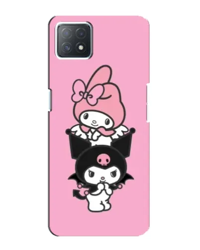 Чехол для OPPO A72 (5G) с картинкой «My Melody и Kuromi»