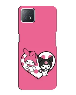 Чохол для OPPO A72 (5G) з картинкою «Kuromi та My Melody»