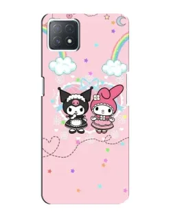 Чохол для OPPO A72 (5G) з картинкою «My Melody та Kuromi»