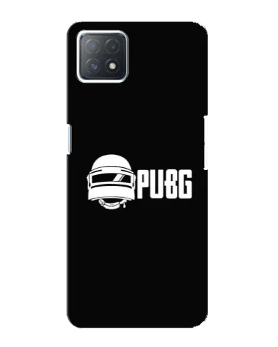 Чехол для OPPO A72 (5G) с картинкой «PUBG — классический лого»