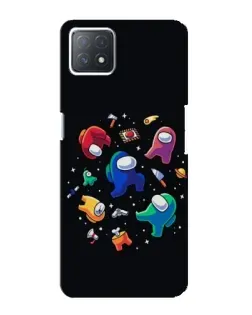 Чехол для OPPO A72 (5G) с картинкой «Among Us космос» Чехол для OPPO A72 (5G) с картинкой «Among Us космос»