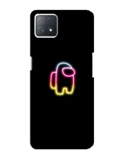 Чехол для OPPO A72 (5G) с картинкой «Among Us градиент» Чехол для OPPO A72 (5G) с картинкой «Among Us градиент»