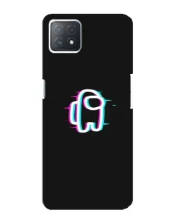 Чехол для OPPO A72 (5G) с картинкой «Among Us неон» Чехол для OPPO A72 (5G) с картинкой «Among Us неон»