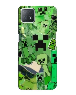 Чохол для OPPO A72 (5G) з картинкою «Кріпери Minecraft» Чохол для OPPO A72 (5G) з картинкою «Кріпери Minecraft»