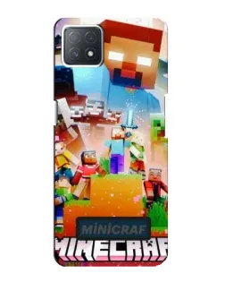 Чохол для OPPO A72 (5G) з картинкою «Minecraft герої гри» Чохол для OPPO A72 (5G) з картинкою «Minecraft герої гри»