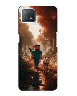 Чохол для OPPO A72 (5G) з картинкою «Стів у лісі» Чохол для OPPO A72 (5G) з картинкою «Стів у лісі»