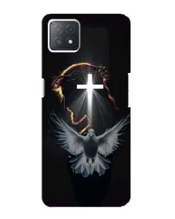 Чехол для OPPO A72 (5G) с картинкой «Голубь и Свет»