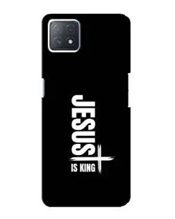 Чехол для OPPO A72 (5G) с картинкой «Вертикаль веры Jesus»