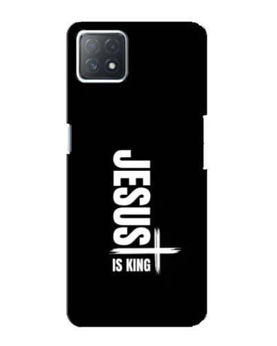 Чехол для OPPO A72 (5G) с картинкой «Вертикаль веры Jesus»