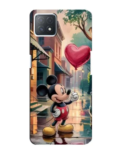 Чехол для OPPO A72 (5G) с картинкой «Микки и шарик-сердце» Чехол для OPPO A72 (5G) с картинкой «Микки и шарик-сердце»