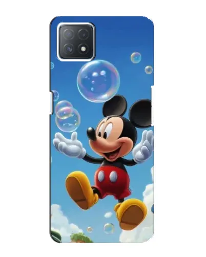Чехол для OPPO A72 (5G) с картинкой «Mickey и мыльные пузыри» Чехол для OPPO A72 (5G) с картинкой «Mickey и мыльные пузыри»