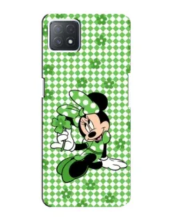 Чехол для OPPO A72 (5G) с картинкой «Mickey в клетку»