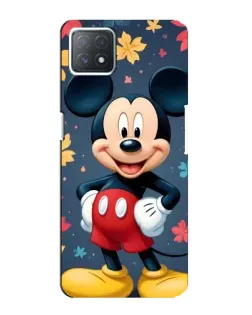 Чехол для OPPO A72 (5G) с картинкой «Осенний Mickey Mouse»