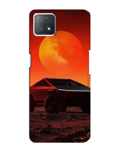 Чехол для OPPO A72 (5G) с картинкой «Cybertruck на Марсе» Чехол для OPPO A72 (5G) с картинкой «Cybertruck на Марсе»