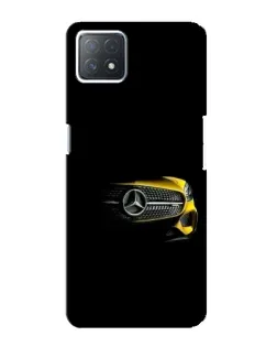 Чехол для OPPO A72 (5G) с картинкой «Mercedes — ретро стиль»