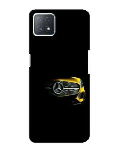Чехол для OPPO A72 (5G) с картинкой «Mercedes — ретро стиль»