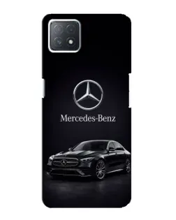 Чехол для OPPO A72 (5G) с картинкой «Mercedes — решетка радиатора»