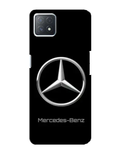 Чехол для OPPO A72 (5G) с картинкой «Mercedes Silver Logo»