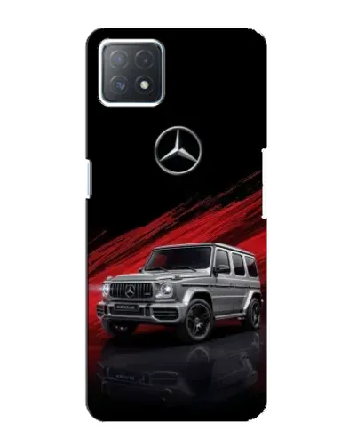 Чехол для OPPO A72 (5G) с картинкой «Mercedes G-Class красный»
