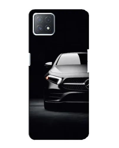Чехол для OPPO A72 (5G) с картинкой «Свет фар Mercedes»