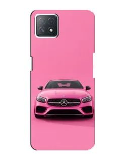 Чехол для OPPO A72 (5G) с картинкой «Розовый Mercedes AMG» Чехол для OPPO A72 (5G) с картинкой «Розовый Mercedes AMG»