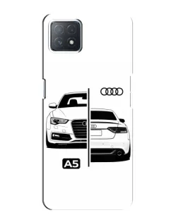 Чохол для OPPO A72 (5G) з картинкою «Audi — контрастний дизайн» Чохол для OPPO A72 (5G) з картинкою «Audi — контрастний дизайн»