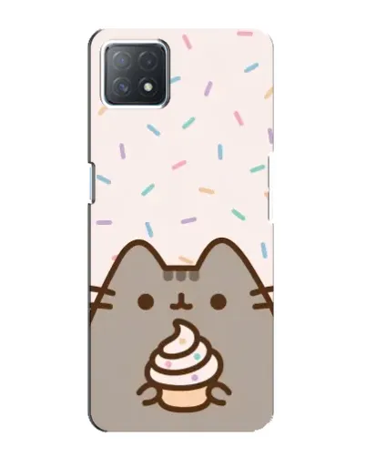 Чехол для OPPO A72 (5G) с картинкой «Пушин с кексом» Чехол для OPPO A72 (5G) с картинкой «Пушин с кексом»