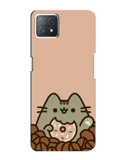 Чехол для OPPO A72 (5G) с картинкой «Кофейный Пушин»