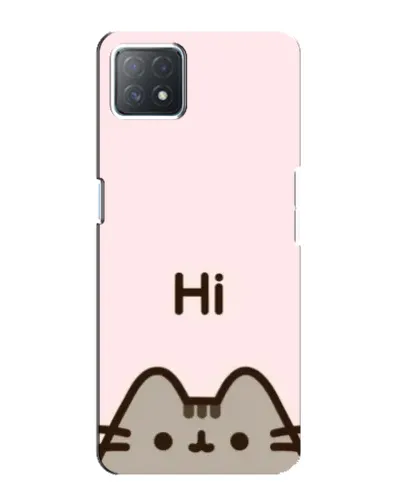 Чехол для OPPO A72 (5G) с картинкой «Пушин говорит Hi» Чехол для OPPO A72 (5G) с картинкой «Пушин говорит Hi»